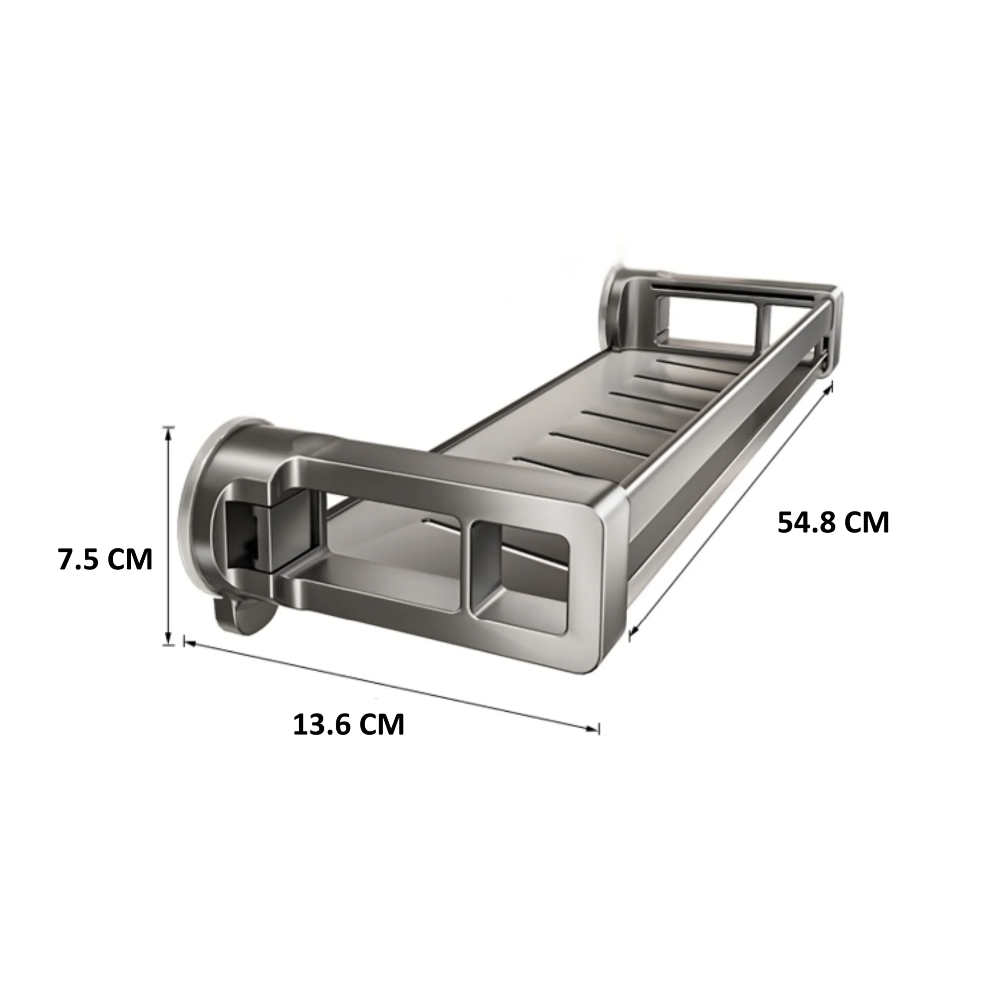 Carbon Steel Multi-Use Storage Rack with Suction Cup - Image 7