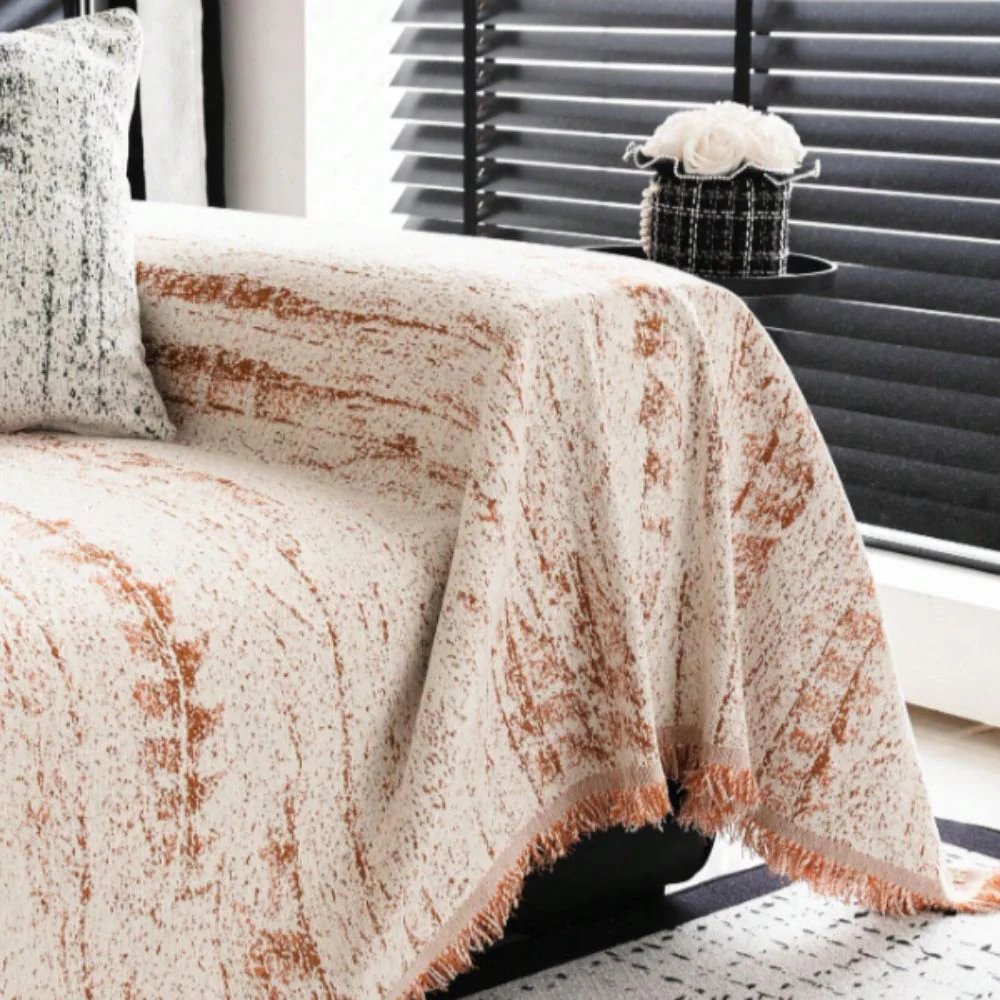 Chenille Soft Textured Anti-Slip Full Sofa Cover - Image 5