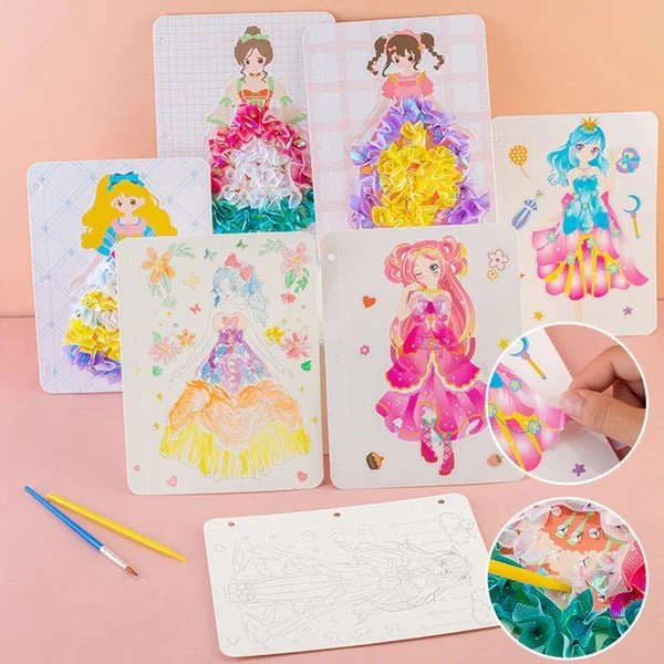 Childhood Infinite Dream Hand-Painted Book + Free Painting Book - Image 3