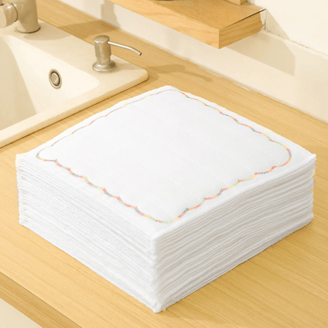 Multi-Layer Cotton Cleaning Cloth (30cm) - Image 2
