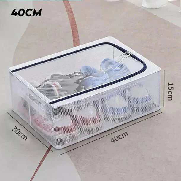 Clear Foldable Shoe Storage Bag - Image 6