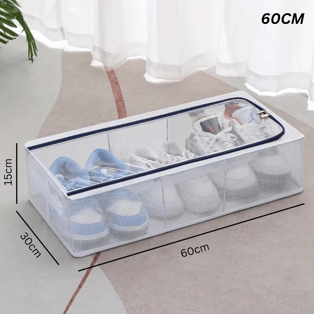 Clear Foldable Shoe Storage Bag - Image 7