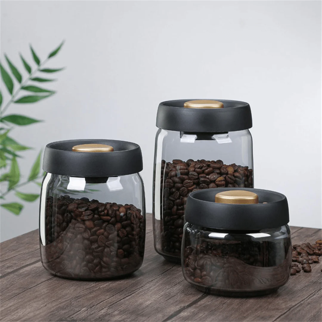 Coffee Bean Storage Glass Container - Image 6