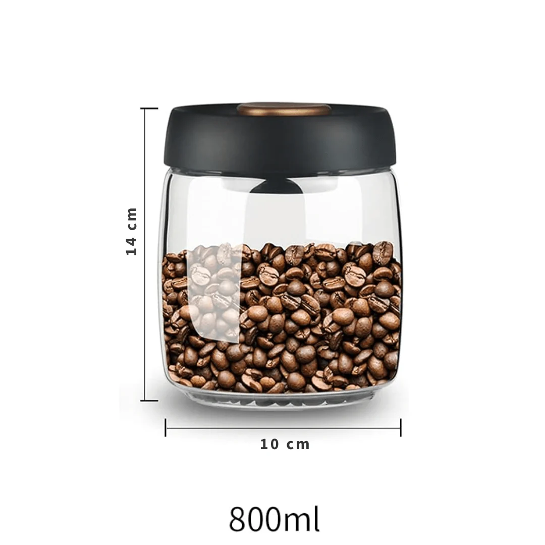 Coffee Bean Storage Glass Container - Image 8