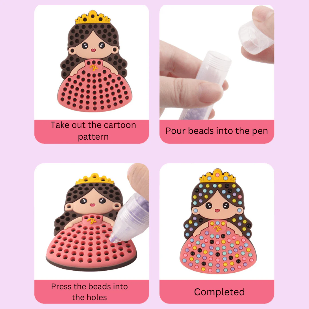 Color-Pop DIY Bead Art Maker with Beads Pen - Image 5