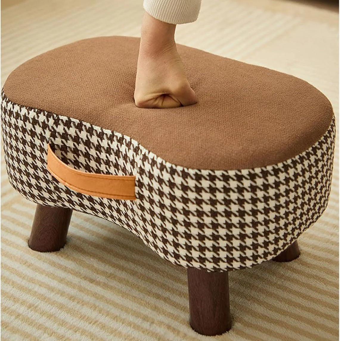 Comfy Cube Soft-Covered Small Stool for Home and Living Room (35cm) - Image 6