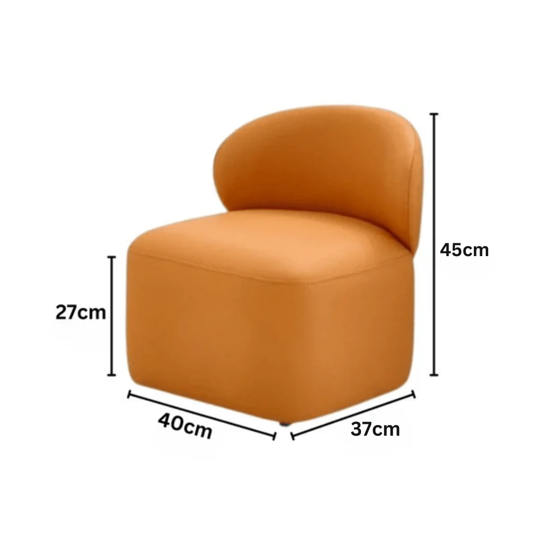 Compact Rolling Low Stool with Back Support - Image 8