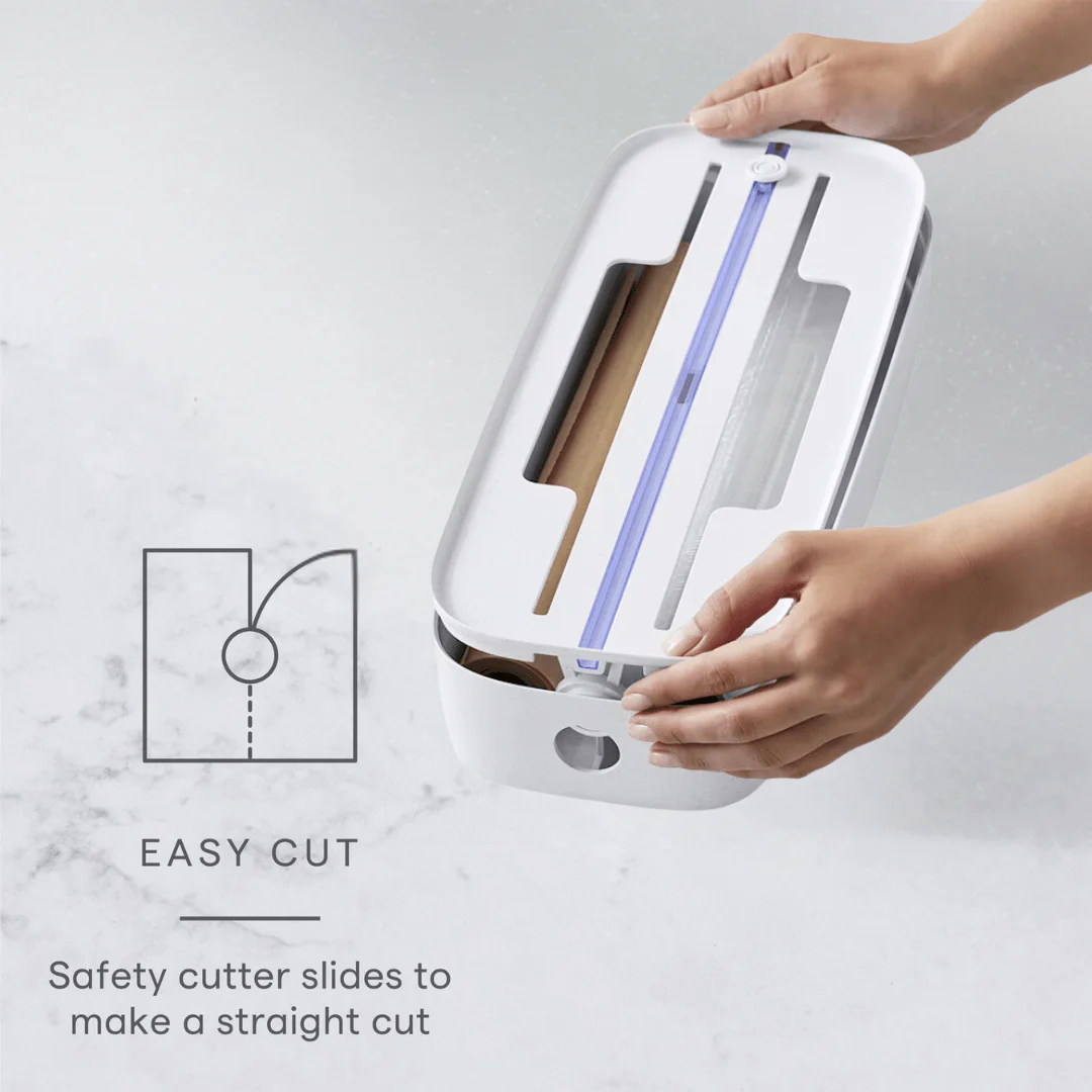 2 in 1 Compact Aluminum Foil Dispenser with Cutter - Image 5