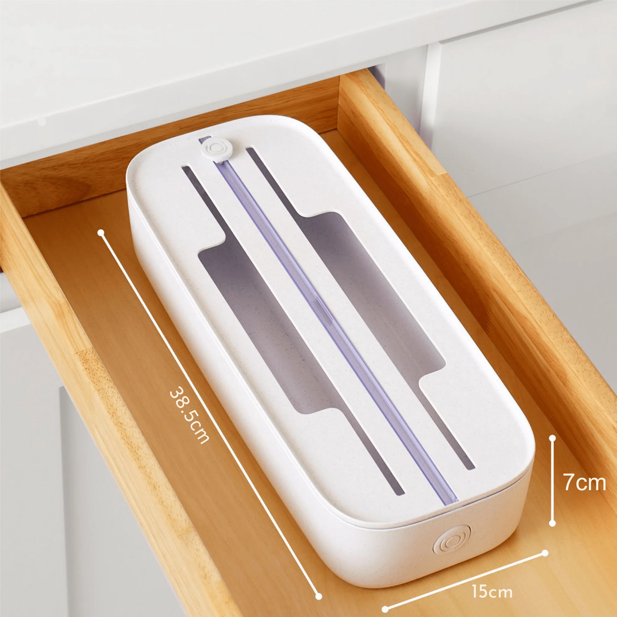 2 in 1 Compact Aluminum Foil Dispenser with Cutter - Image 6