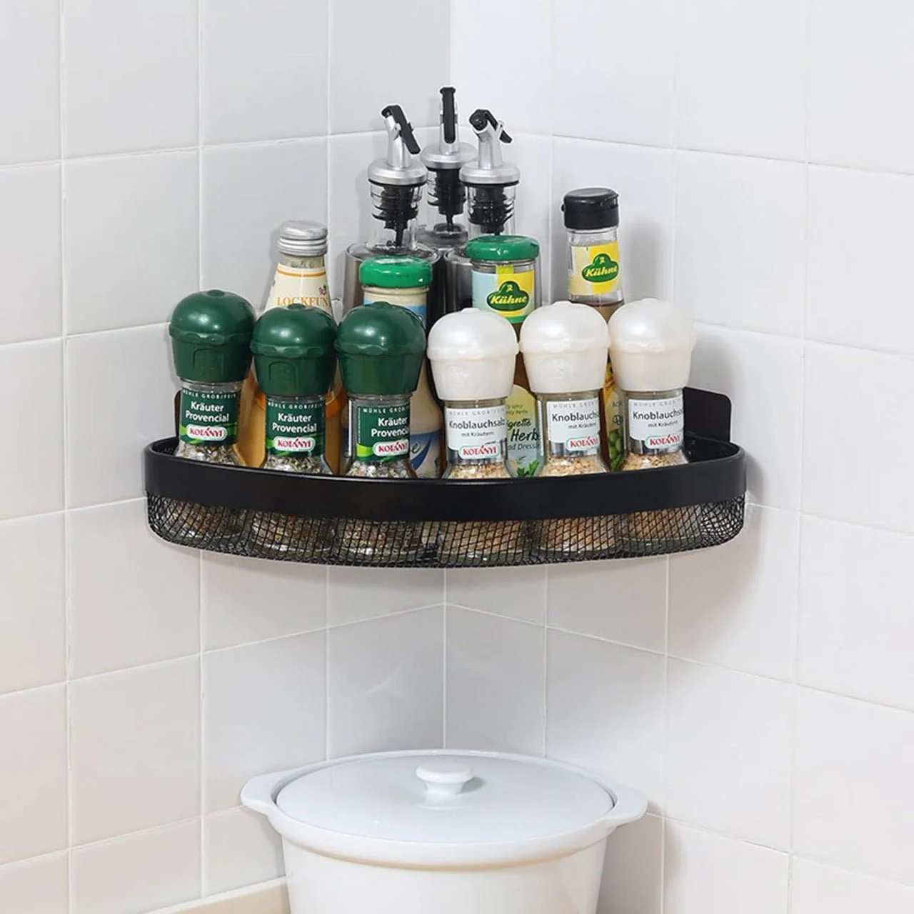 Corner Wall Mounted Storage Rack - Image 3