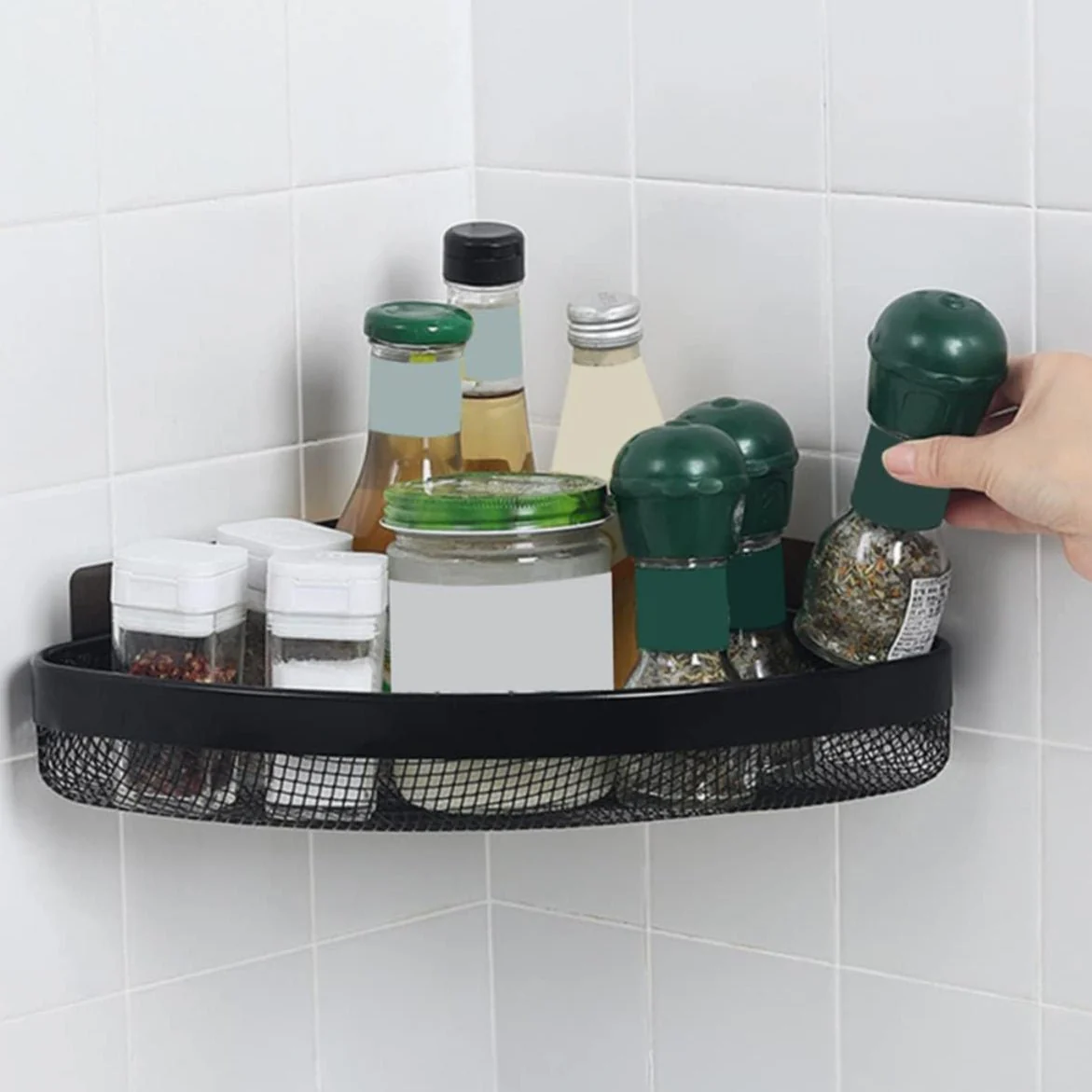 Corner Wall Mounted Storage Rack - Image 6