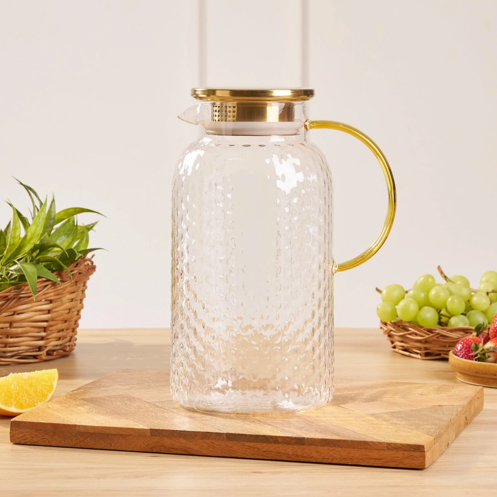 Crystal Clear Glass Jug(1.5L) - Image 3