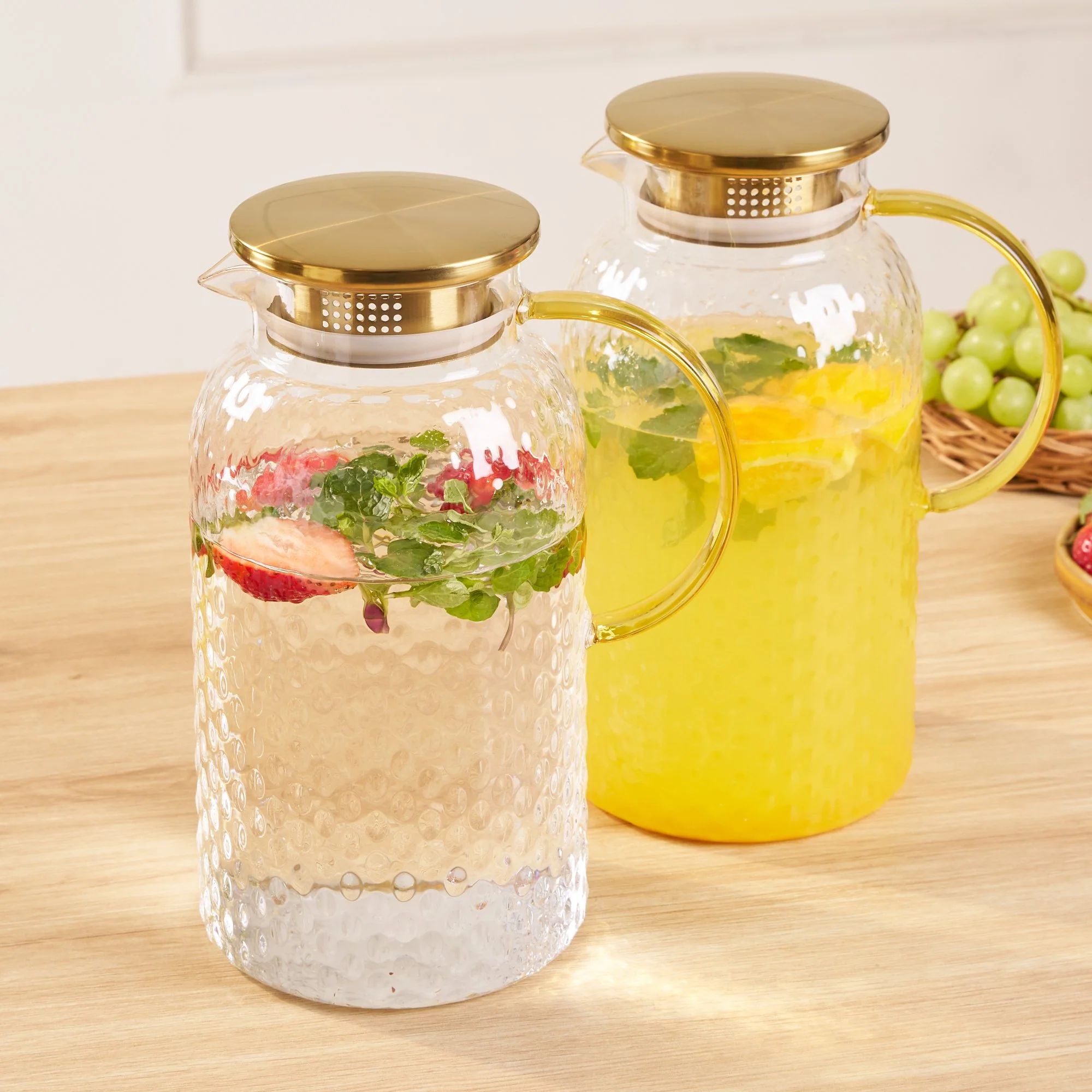Crystal Clear Glass Jug(1.5L) - Image 4