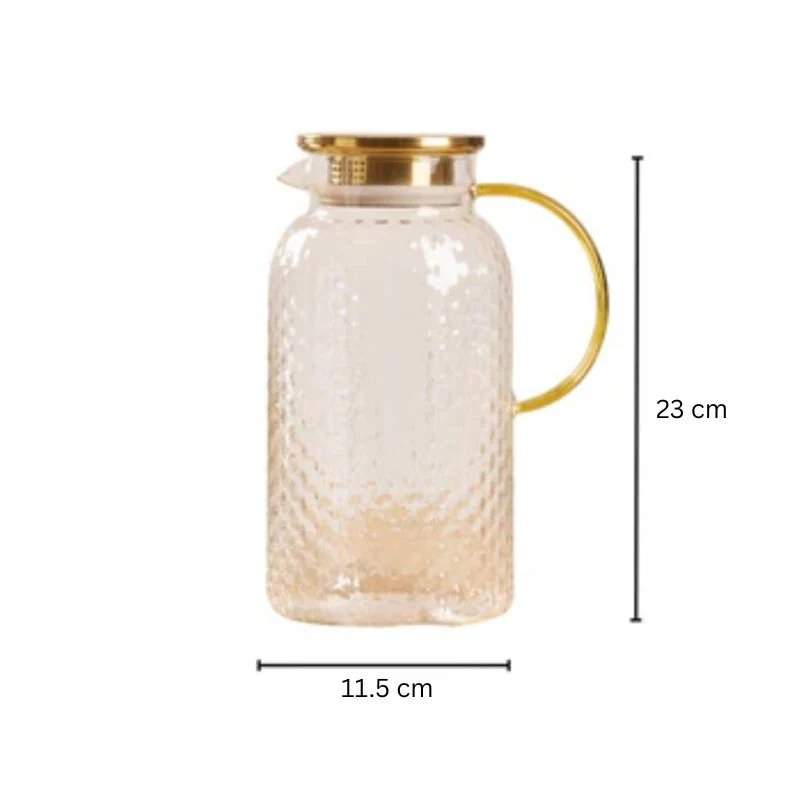 Crystal Clear Glass Jug(1.5L) - Image 8