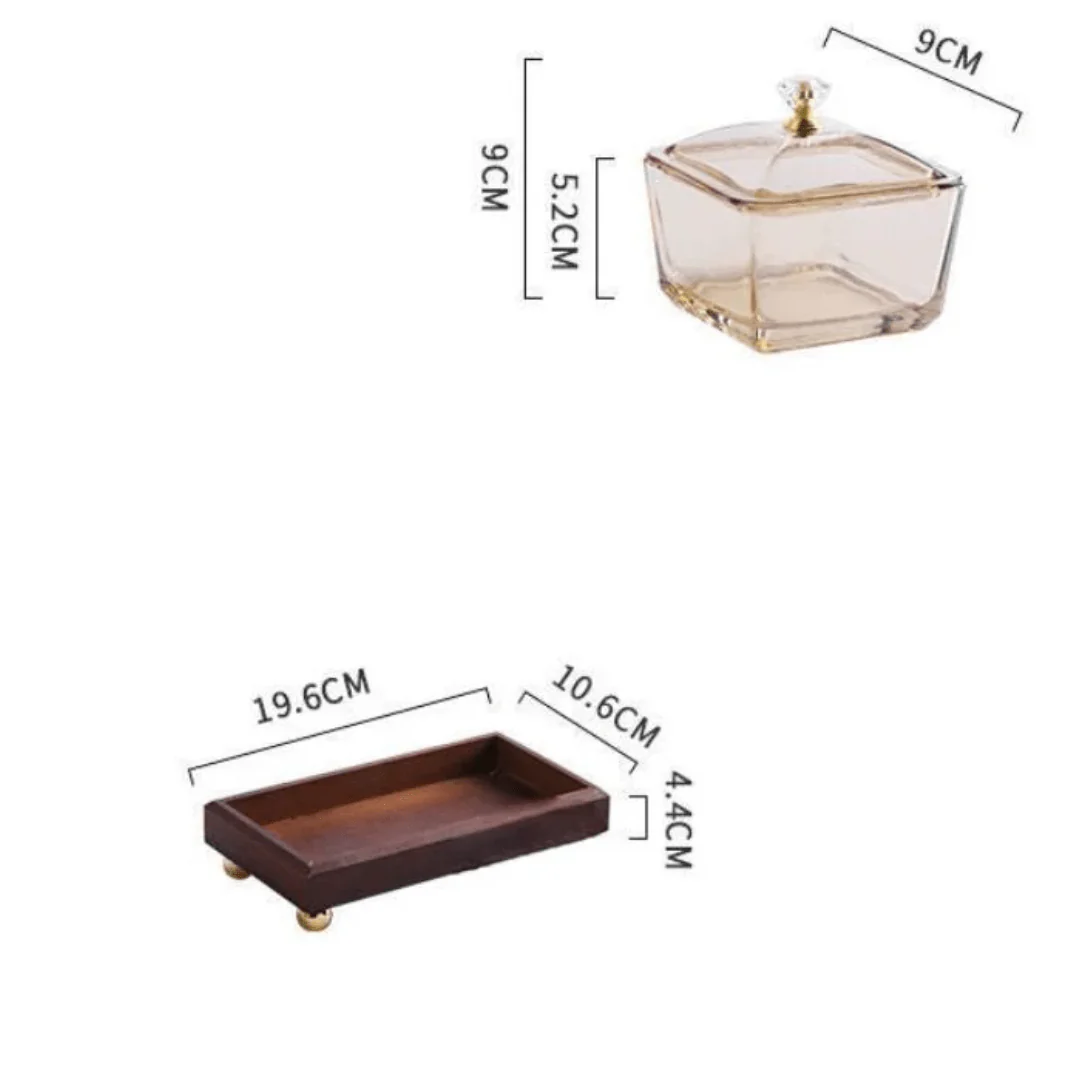 Crystal Clear Snack Plate Organizer (2-BOXES TRAY) - Image 6