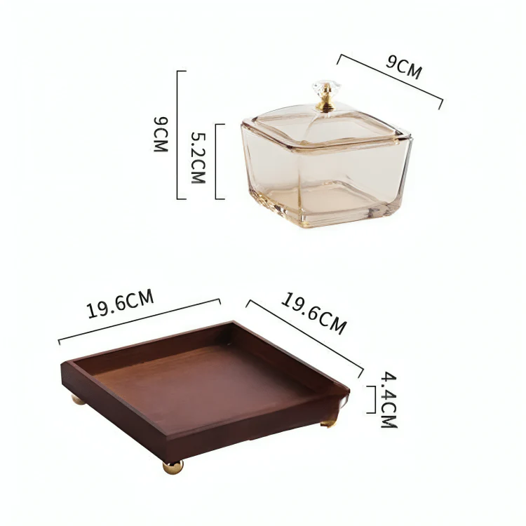 Crystal Clear Snack Plate Organizer (4-BOXES TRAY) - Image 7