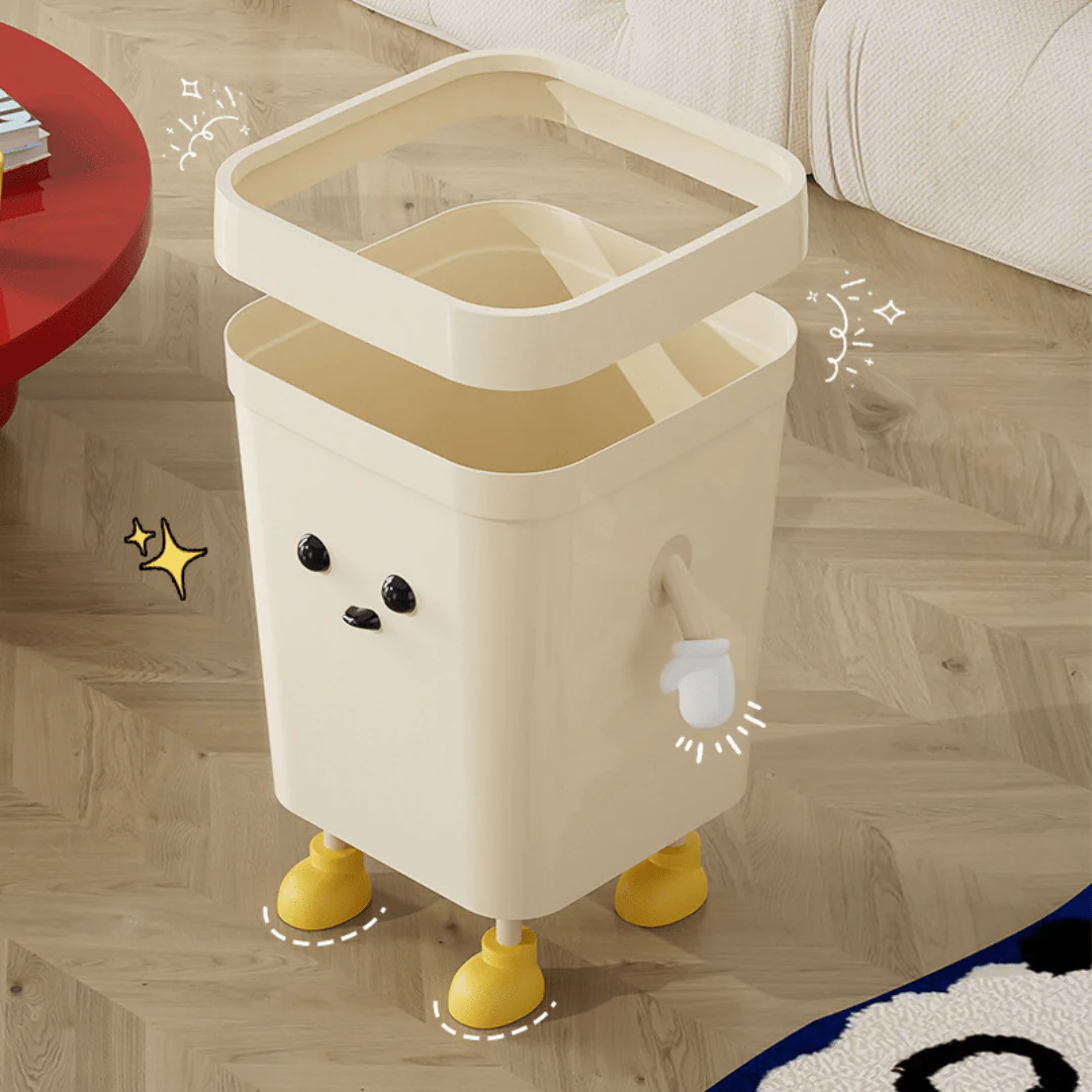 Cute Plastic Dustbin - Image 4