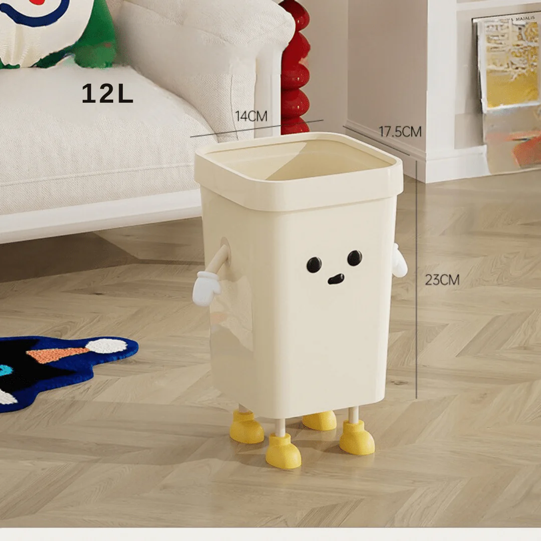 Cute Plastic Dustbin - Image 5