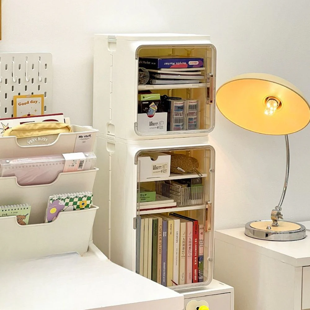 Desktop Dormitory Storage Box for Office & Study - Image 4