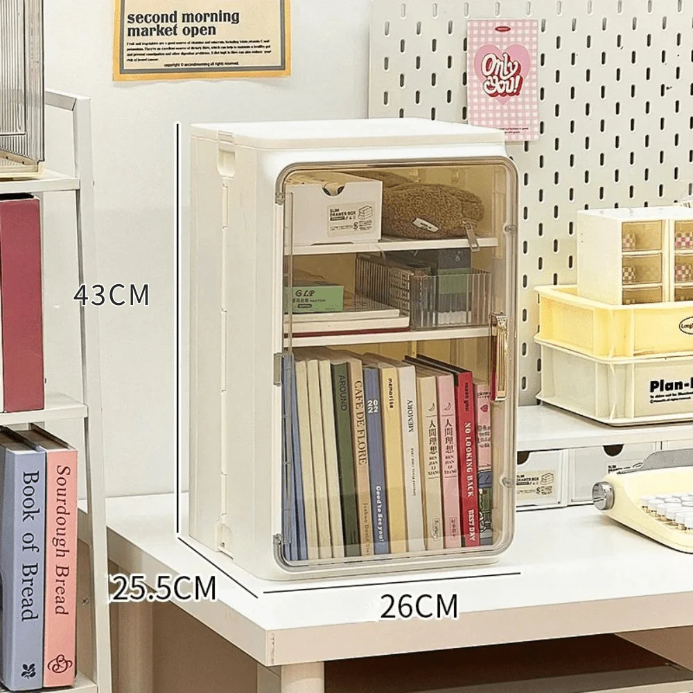 Desktop Dormitory Storage Box for Office & Study - Image 7