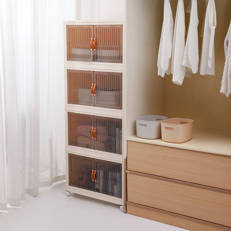 Foldable Double Door Storage Wardrobe Closet - Image 6