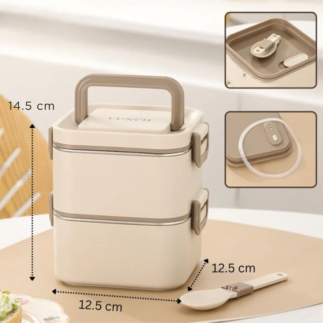 Double Layer Bento Lunch Container - Image 7