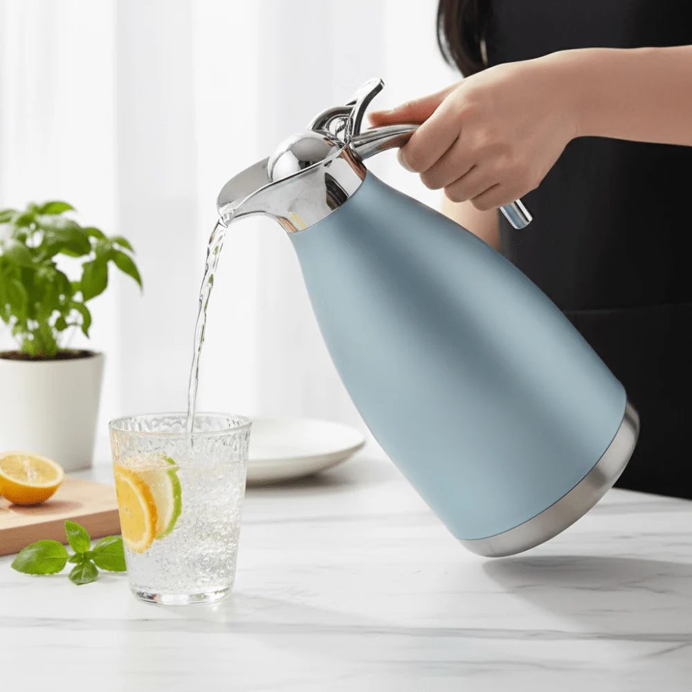 Double-Layer Stainless Steel Bottle with Vacuum Sealed Lid (2L) - Image 5