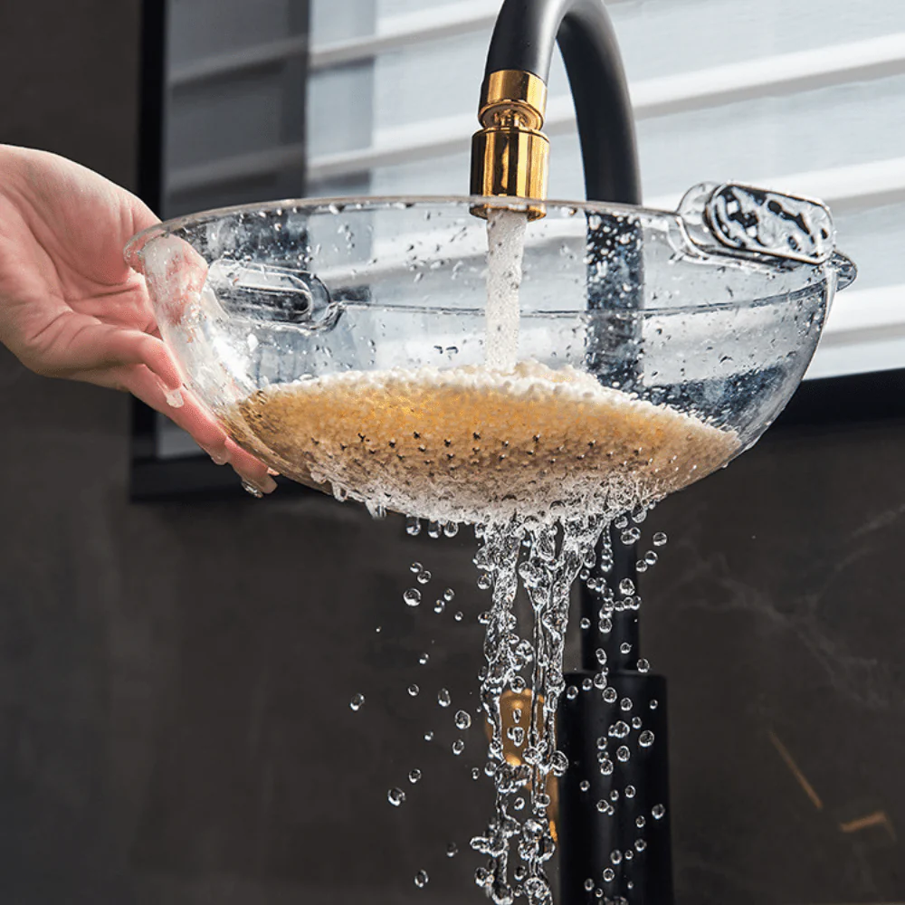 Double-Layered Crystal Drain Basket - Image 4