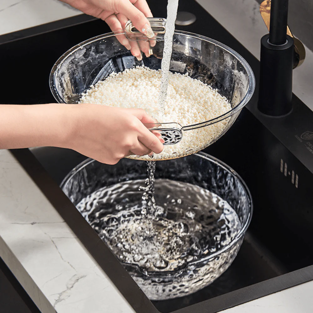 Double-Layered Crystal Drain Basket - Image 5