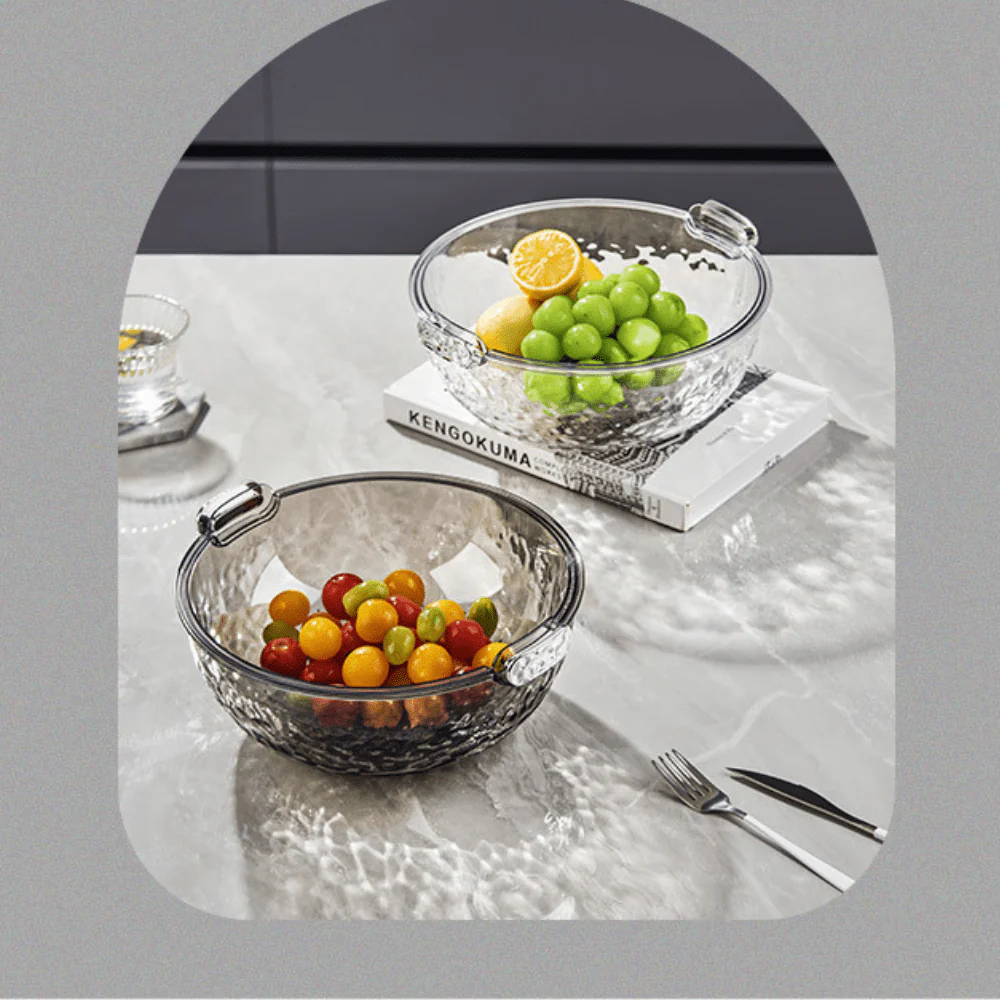 Double-Layered Crystal Drain Basket - Image 6