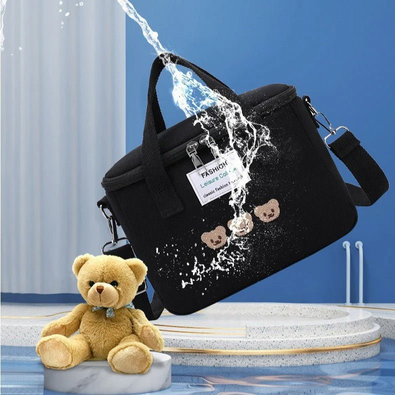 Dual-Function Mommy Bag with Lunch Compartment - Image 3
