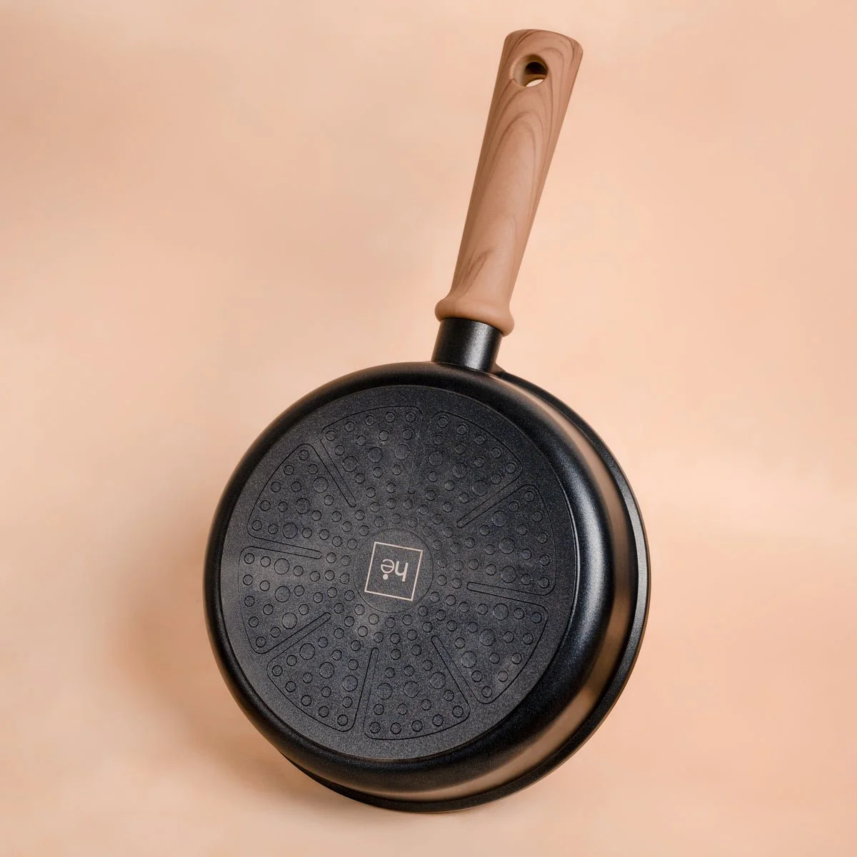 Durable Titanium Alloy Non-Stick Frying Pan without Lid (20cm) - Image 6