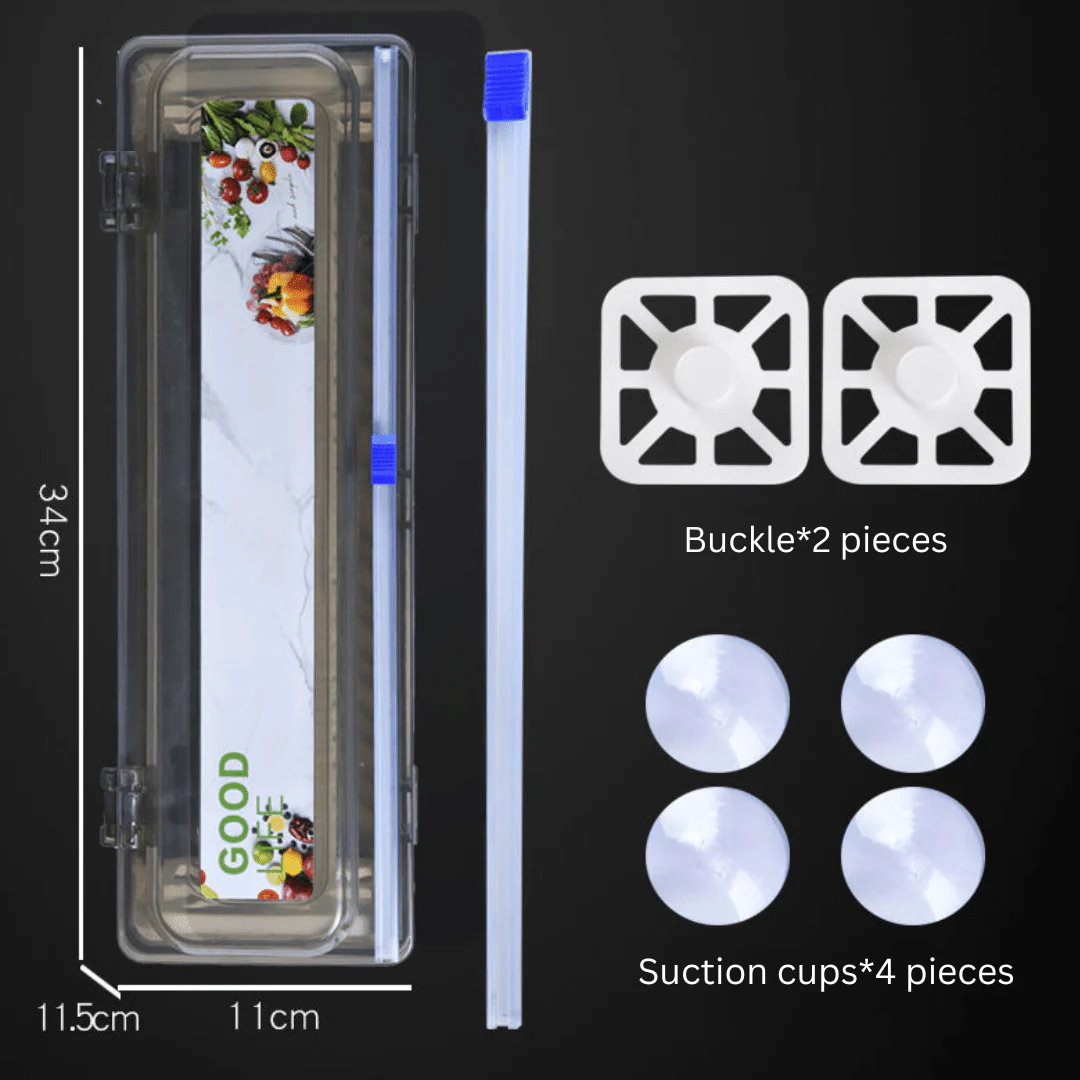 Food Wrap Roll Dispenser with Slide Cutter - Image 8