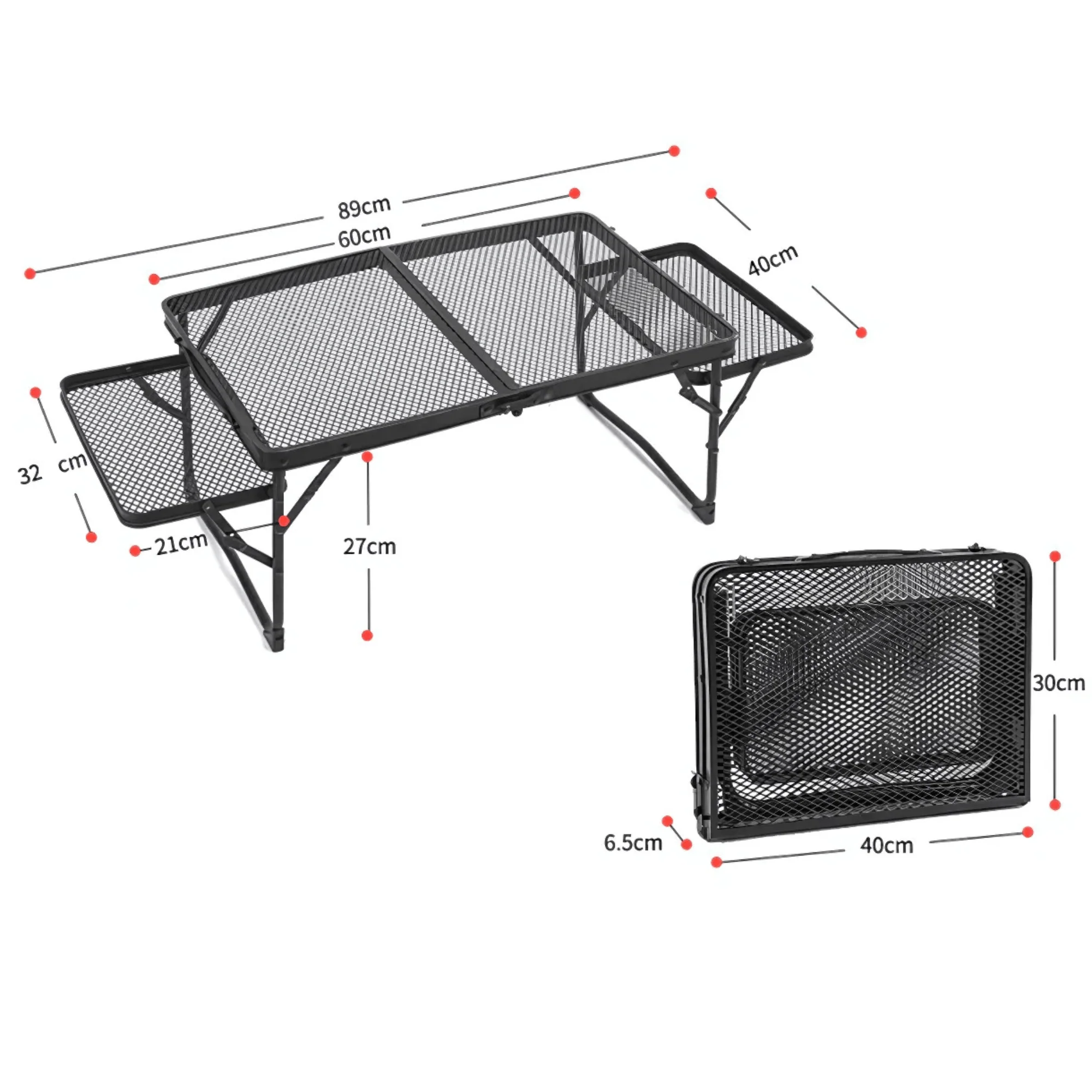 Easy Carry Foldable Campfire Dining Table - Image 10