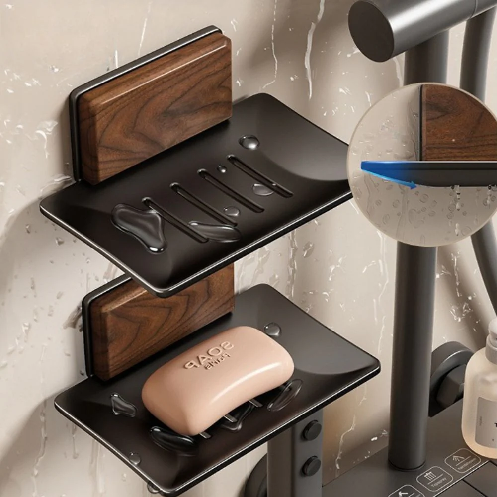Easy Install Punch-Free Wall Soap Holder - Image 2