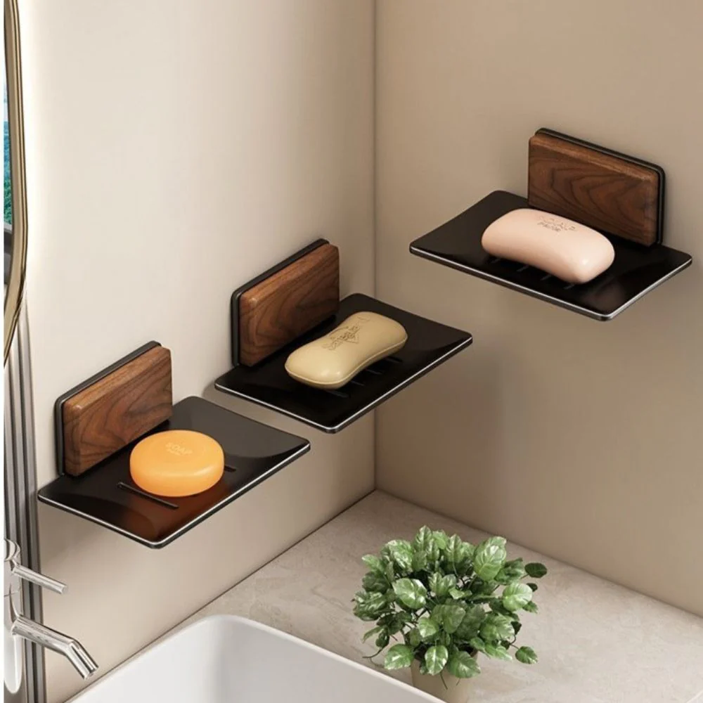 Easy Install Punch-Free Wall Soap Holder - Image 4
