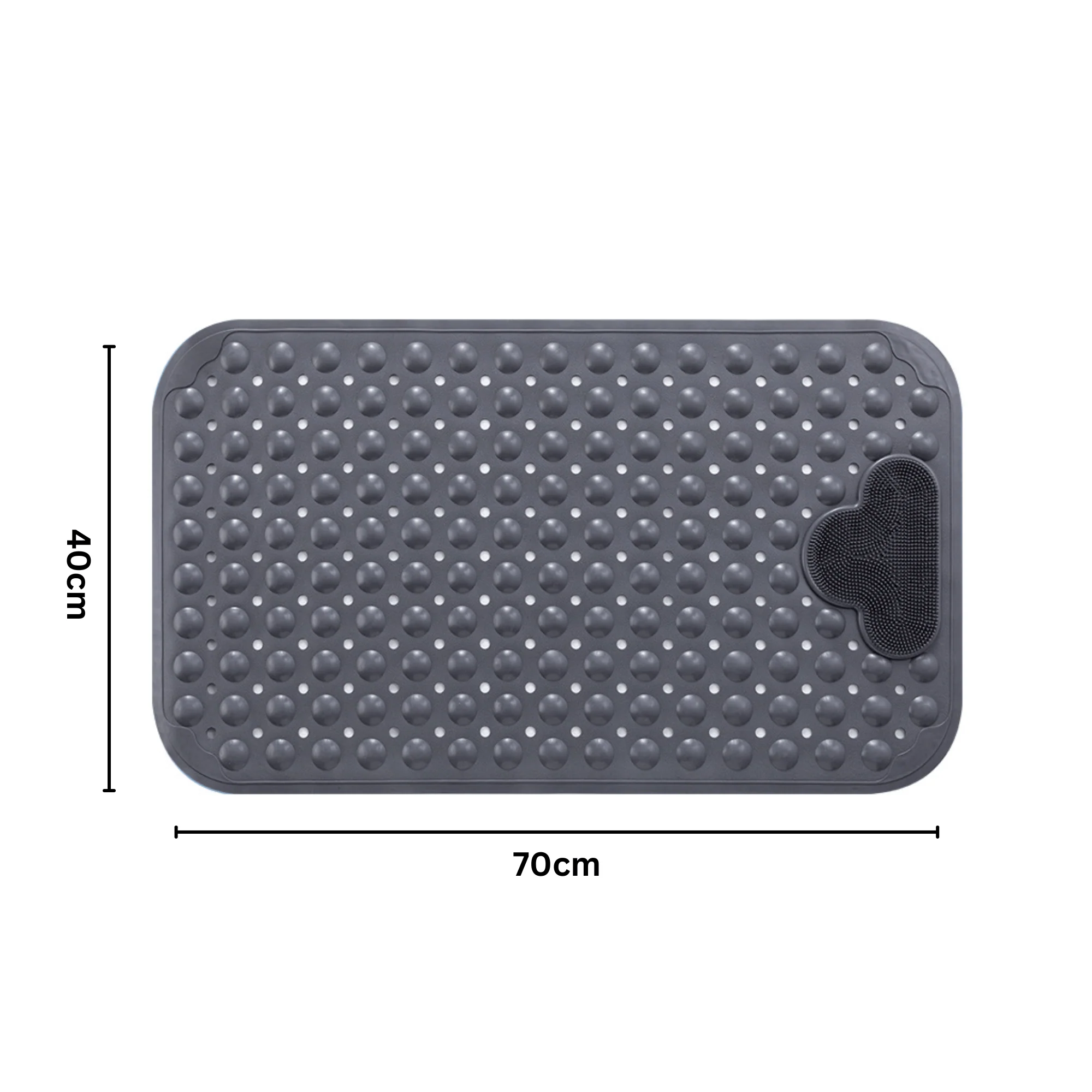 Eco-Friendly Non-Slip Reusable Shower Mat (70cm) - Image 8