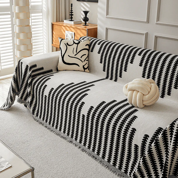 Elegance Chenille Sofa Cover - Image 4