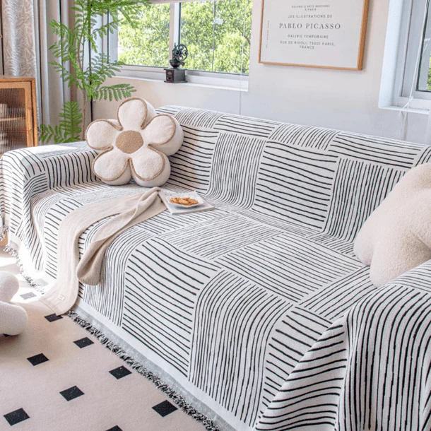 Elegance Chenille Sofa Cover - Image 6