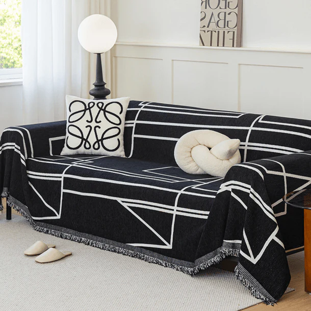 Elegance Chenille Sofa Cover - Image 7