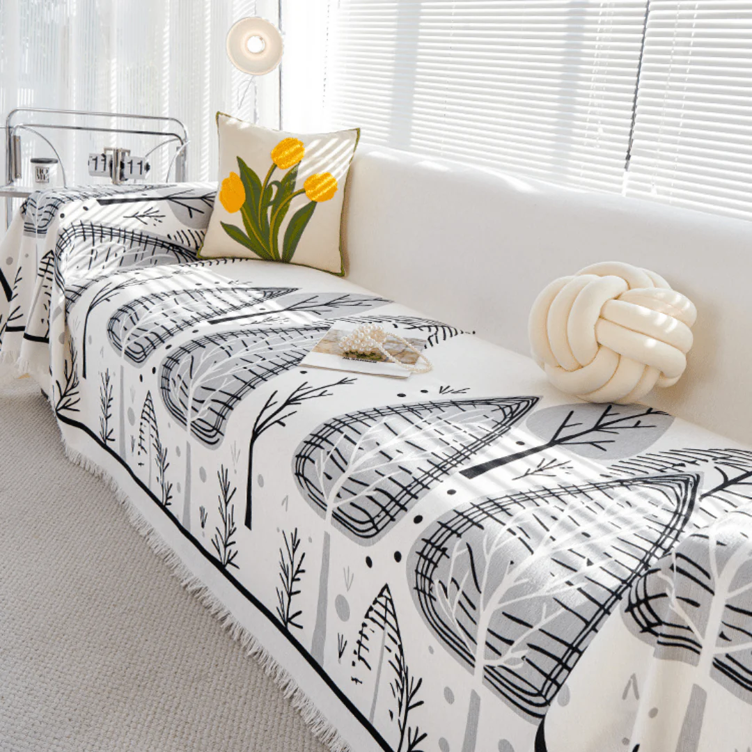 Elegance Chenille Sofa Cover - Image 10