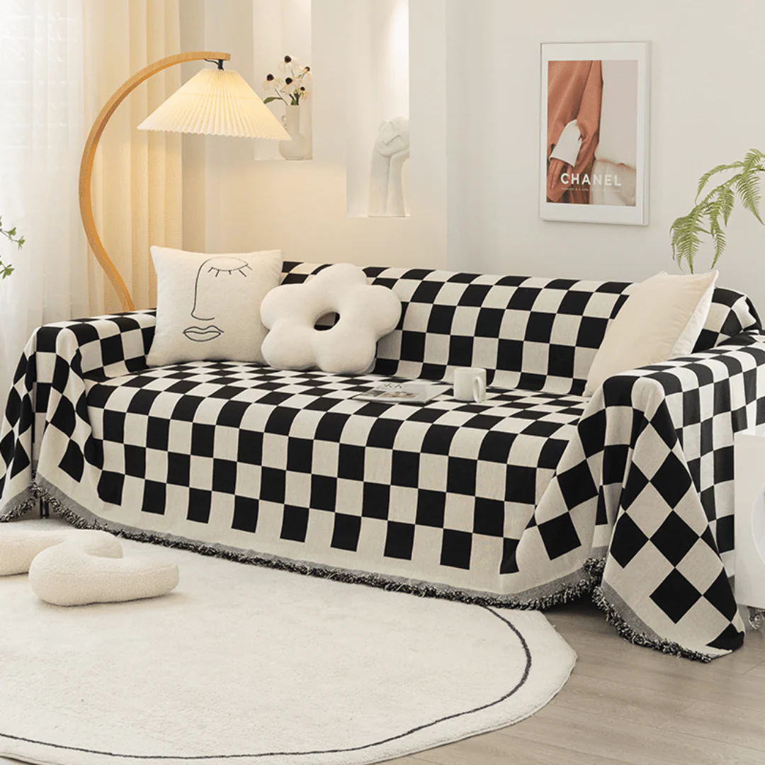 Elegance Chenille Sofa Cover - Image 5