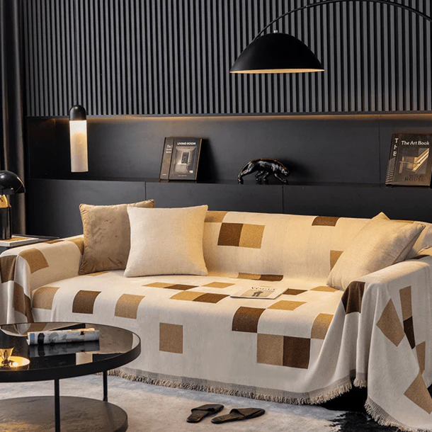 Elegance Chenille Sofa Cover - Image 10