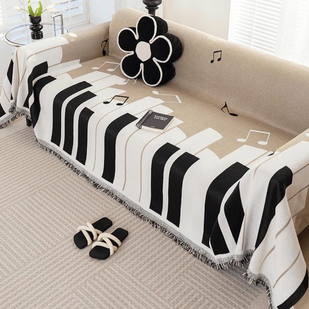 Elegance Chenille Sofa Cover - Image 11