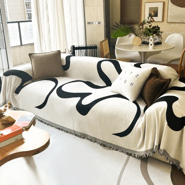 Elegance Chenille Sofa Cover - Image 8