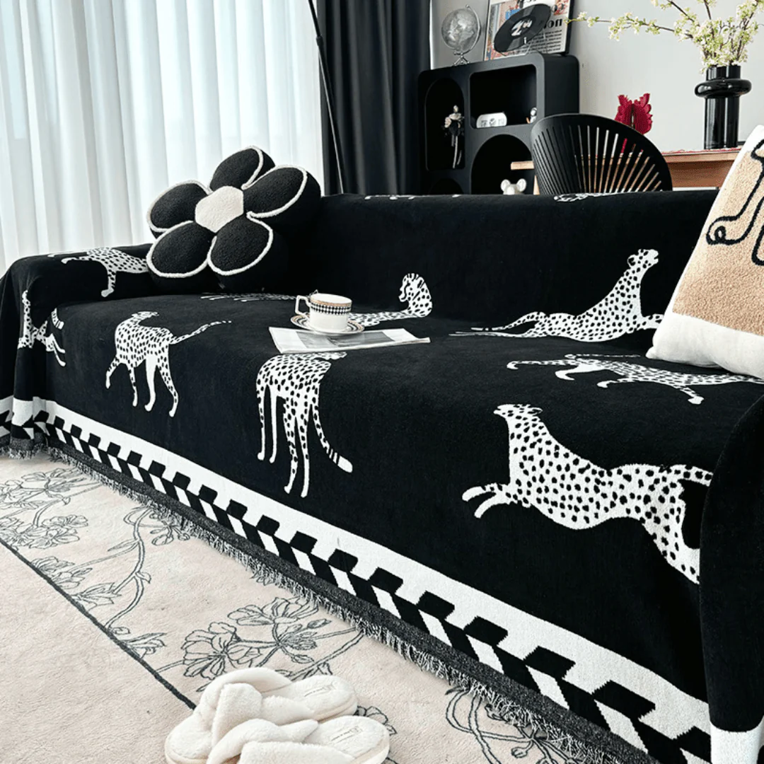 Elegance Chenille Sofa Cover : [EM-SC-03] - Image 4