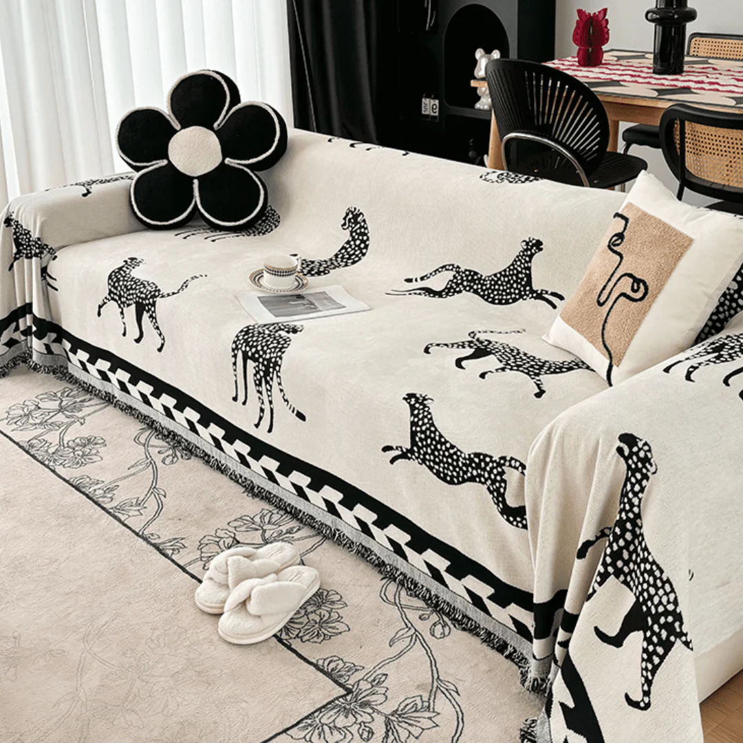 Elegance Chenille Sofa Cover : [EM-SC-03] - Image 5