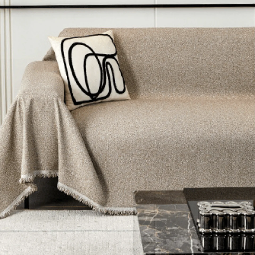 Elegance Chenille Sofa Cover : [EM-SC-04] - Image 7
