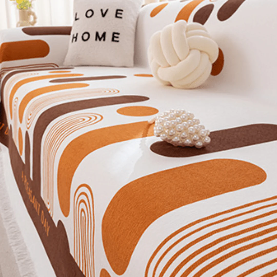 Elegance Chenille Sofa Cover :[EM-SC-05] - Image 3