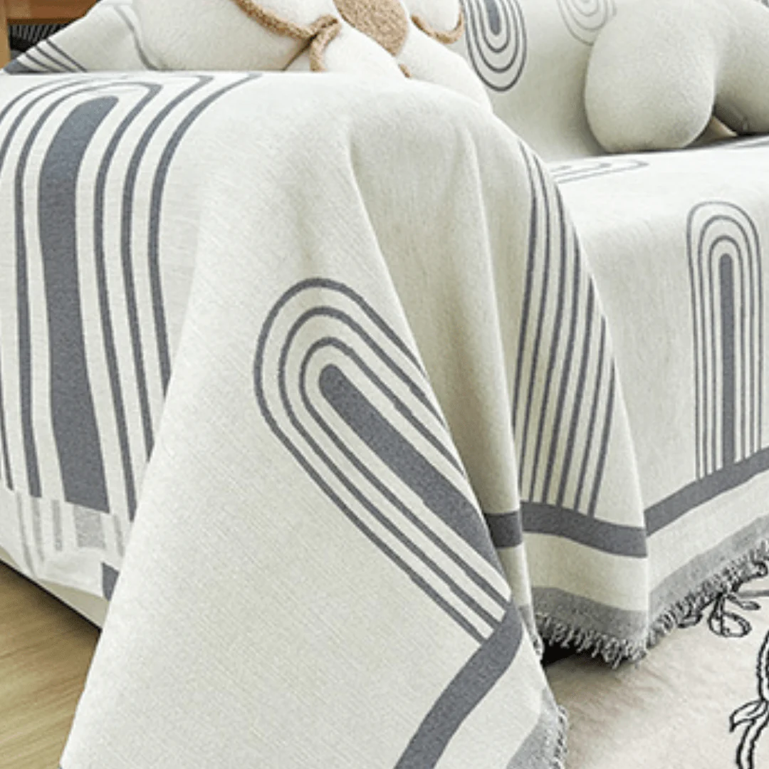 Elegance Chenille Sofa Cover : [EM-SC-08] - Image 6